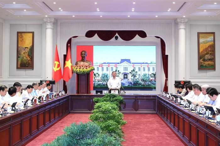 Tổng Bí thư, Chủ tịch nước Tô Lâm làm việc với Đảng ủy Chính phủ và các cơ quan về tình hình thực hiện chính sách an sinh xã hội. (Ảnh: NGUYỄN ĐĂNG)