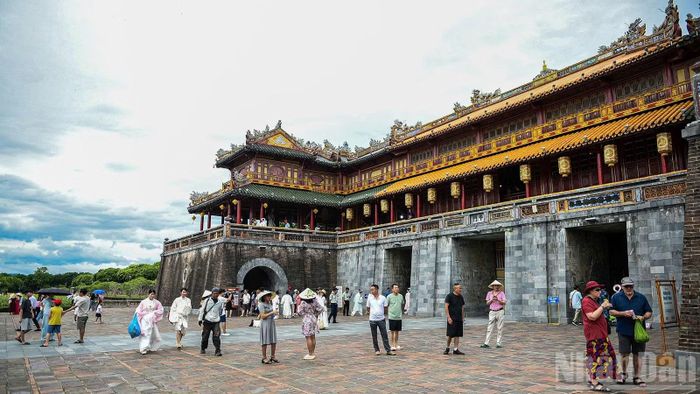 Các điểm di tích thuộc quần thể Di tích cố đô Huế là điểm đến lý tưởng của du khách. (Ảnh: THANH TÂM)