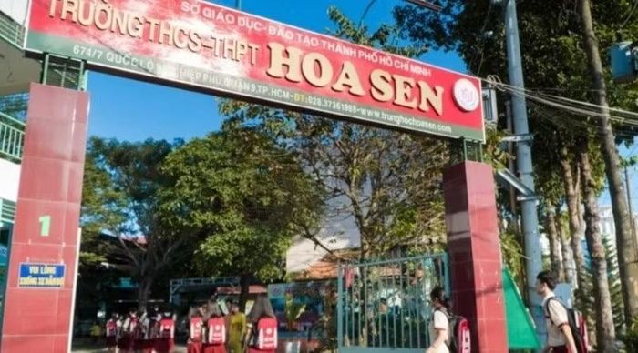Cơ sở 2 của Trường trung học cơ sở và trung học phổ thông Hoa Sen. (Ảnh: CTV)