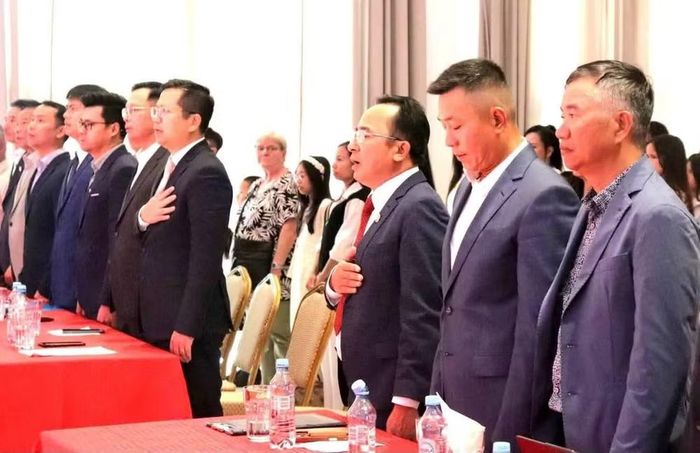 Các đại biểu tham dự lễ kỷ niệm. (Ảnh: Đại sứ quán Việt Nam tại Ba Lan cung cấp)