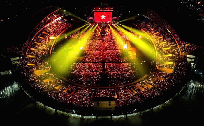  Concert 6 "Anh trai say hi" tại Sân vận động quốc gia Mỹ Đình. Ảnh: DatVietVAC 