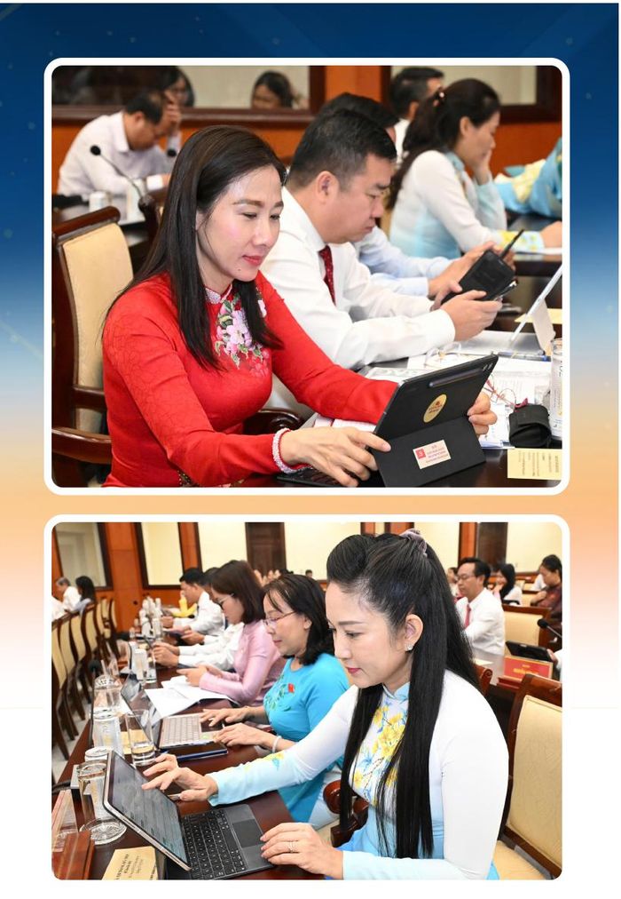  Các đại biểu dự Kỳ họp thứ 4 HĐND TPHCM. Ảnh: VIỆT DŨNG 
