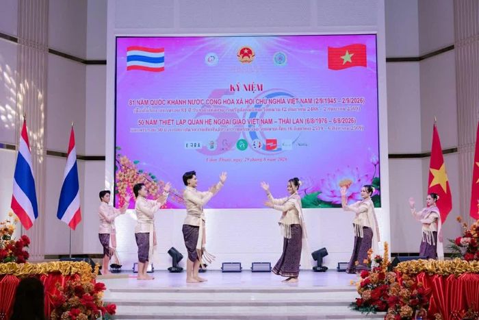 Không khí giao lưu văn hóa Việt Nam-Thái Lan tại sự kiện. (Nguồn: Tổng Lãnh sự quán Việt Nam tại Khon Kaen)