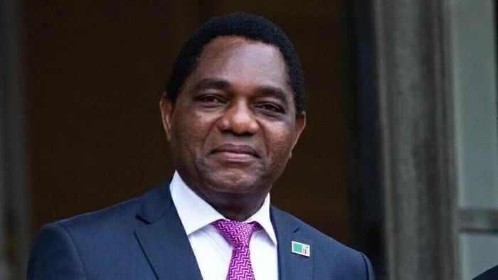 Tổng thống Zambia Hakainde Hichilema. (Nguồn: AA)