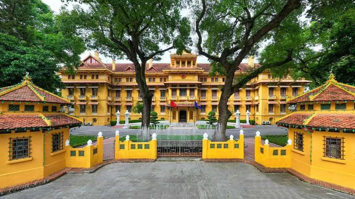 Trụ sở Bộ Ngoại giao, tòa nhà số 1 Tôn Thất Đàm. (Ảnh: Chu Văn)