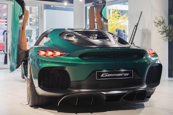 Koenigsegg Gemera là một trong những mẫu xe đầu tiên ứng dụng động cơ không trục cam, nâng cao hiệu suất vận hành. Ảnh: SlashGear