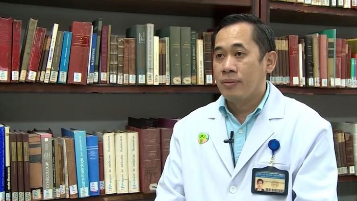 ThS.BS.CKII Nguyễn Thành Danh, Khoa Mắt, Bệnh viện Nhi Đồng 2, TPHCM (Ảnh: Minh Tiệp)