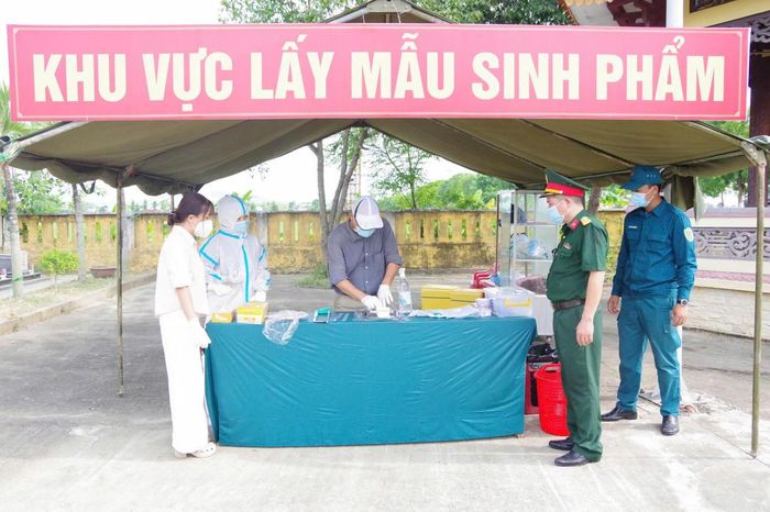 Các lực lượng đang tập trung đẩy nhanh tiến độ, phấn đấu hoàn thành việc lấy mẫu trước ngày 15/9, bảo đảm chặt chẽ, chính xác và đúng quy định.