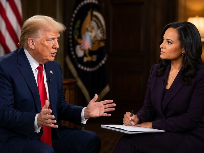 Mối quan hệ căng thẳng giữa ông Trump và Welker kéo dài nhiều năm. Ảnh: X/Getty Images.