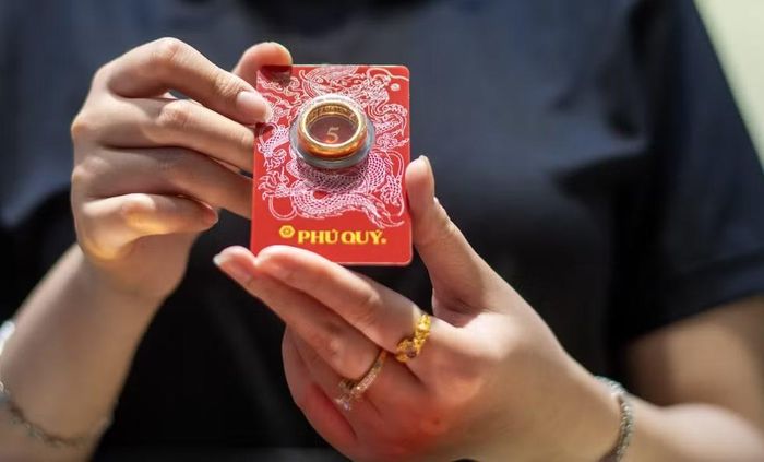 Giá vàng nhẫn quay đầu giảm (ảnh: Như Ý).