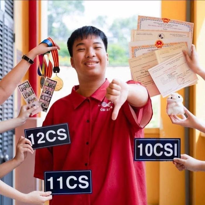 Trần Quang Thắng, cựu học sinh Trường THPT chuyên Lê Hồng Phong.
