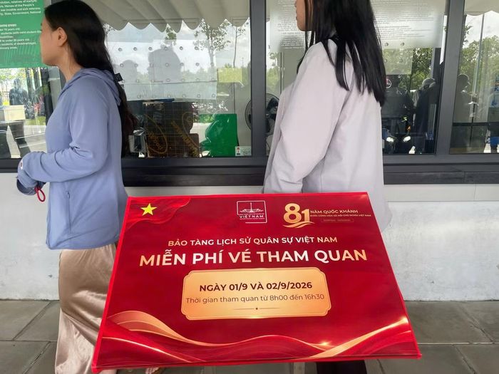 Trong dịp Quốc khánh năm nay, bảo tàng mở cửa miễn phí trong ngày 1/9 và 2/9. Theo lịch công bố, bảo tàng mở cửa từ 8h đến 16h30 vào thứ Ba, thứ Tư, thứ Năm, thứ Bảy và Chủ nhật, đóng cửa định kỳ vào thứ Hai và thứ Sáu hằng tuần.