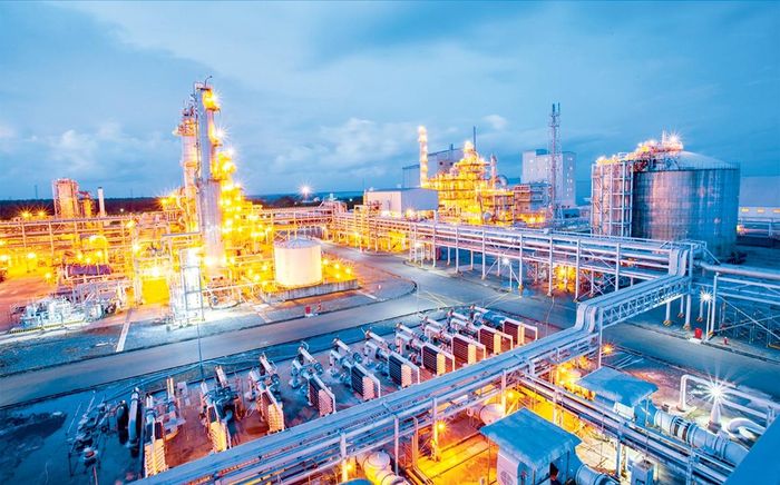 Một góc Nhà máy Đạm Cà Mau