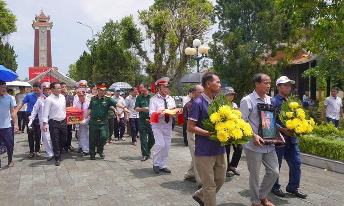 Liệt sĩ Phạm Ngọc Đạo trở về quê hương sau 47 năm nằm lại chiến trường.