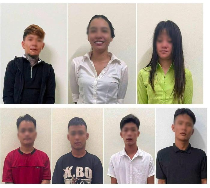 Nhóm đối tượng có liên quan tại cơ quan Công an.