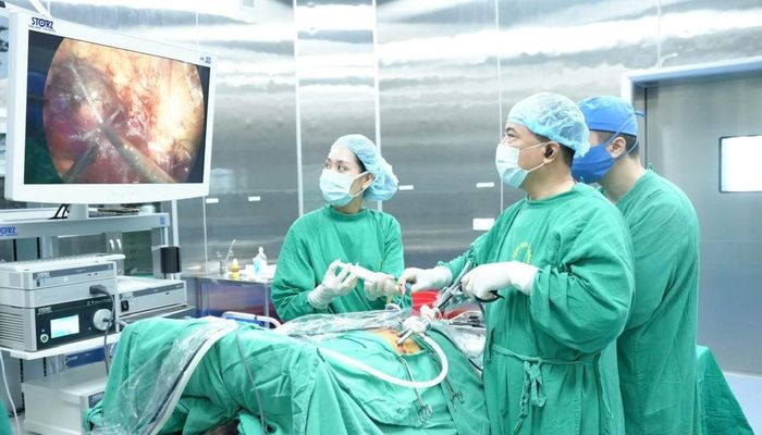 Bệnh nhân được phẫu thuật, xử lý kịp thờ.