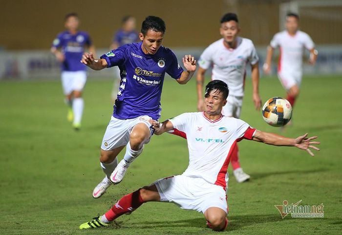 Hà Nội FC và Thể Công Viettel đều quyết tranh ngôi vô địch. Ảnh: S.N