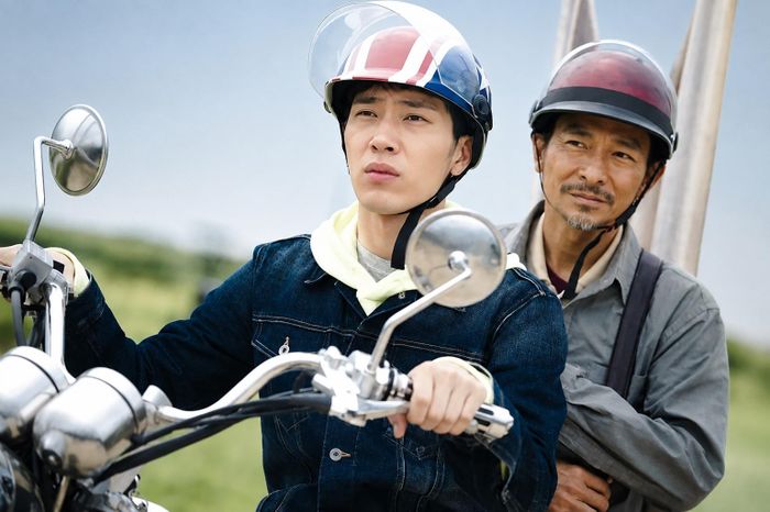 Nam diễn viên đóng chính cùng tài tử Lưu Đức Hoa trong "Mất tích". Ảnh: Sohu