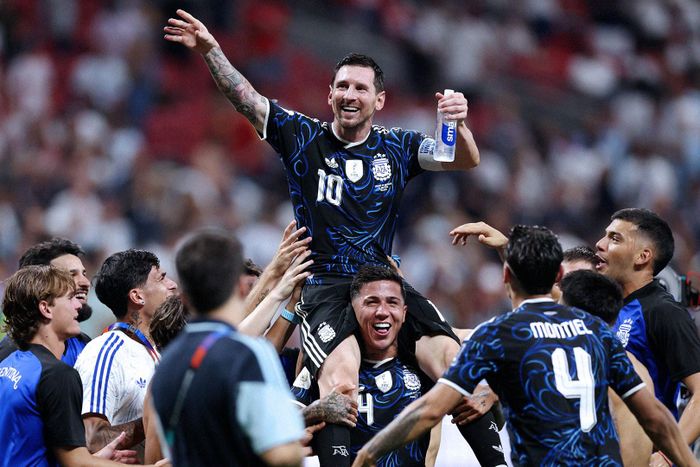 Ở World Cup 2026, Messi có màn trình diễn độc nhất vô nhị. Ảnh: AFA