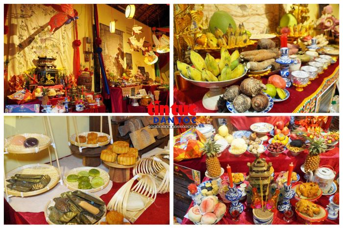 Không gian trưng bày giới thiệu các nét văn hóa của người Kinh, Hoa và Khmer.