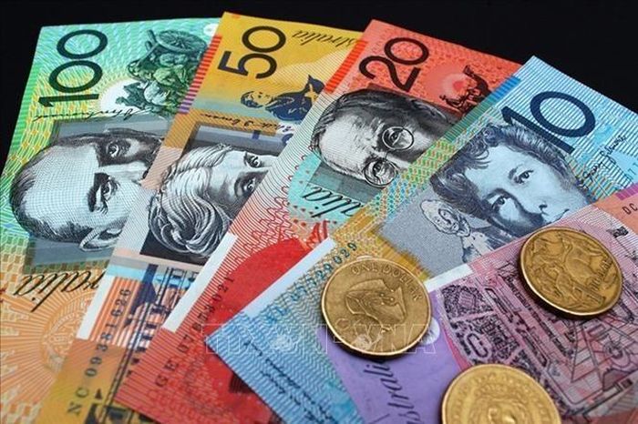 Đồng đôla Australia. Ảnh: TTXVN phát