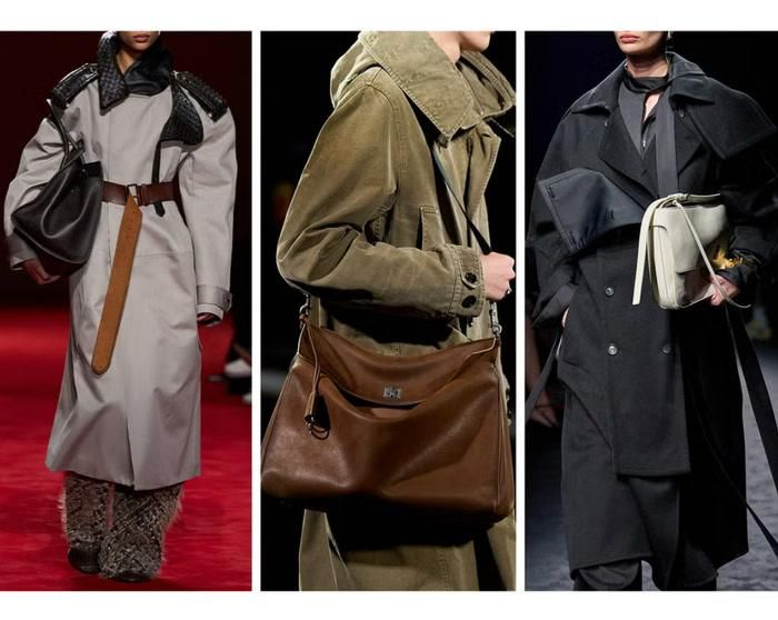 Những chiếc túi oversized mềm mại đang trở lại sau thời gian các thiết kế có cấu trúc cứng chiếm ưu thế. Ảnh: Getty Images, Launchmetrics