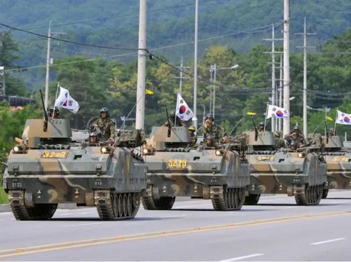 Ngân sách quốc phòng Hàn Quốc tăng mạnh 8,2%, lên 73,2 nghìn tỷ won (khoảng 53,5 tỷ USD). Ảnh: Armyrecognition.