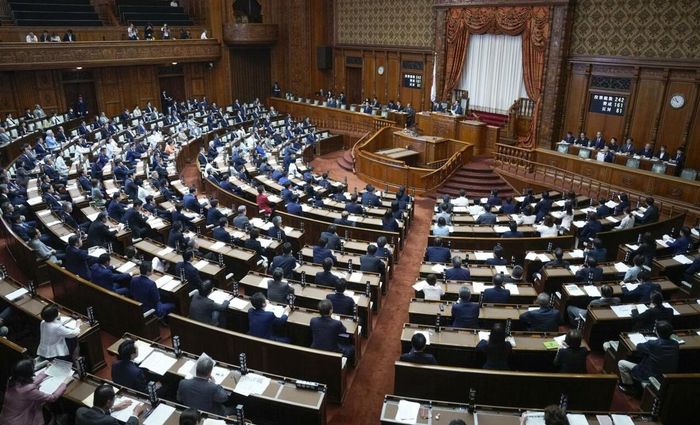 Bên trong Tòa nhà Quốc hội Nhật Bản - Ảnh: Kyodo News