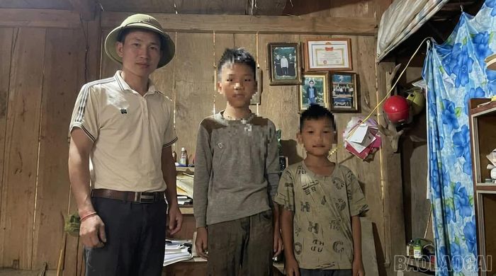 Trước thềm năm học mới đội ngũ giáo viên nhà trường tích cực đi vận động học sinh ra lớp.