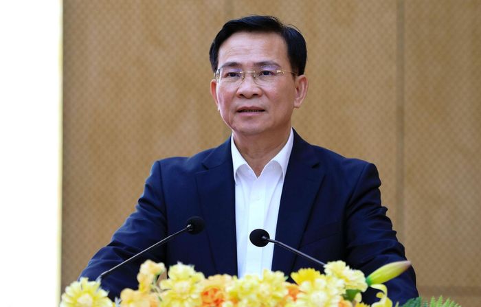 Chủ tịch UBND tỉnh Lâm Đồng Hồ Văn Mười chia sẻ và kỳ vọng Mặt trận các cấp trong tỉnh sẽ tiếp tục phát huy vai trò cầu nối giữa Đảng, chính quyền và Nhân dân