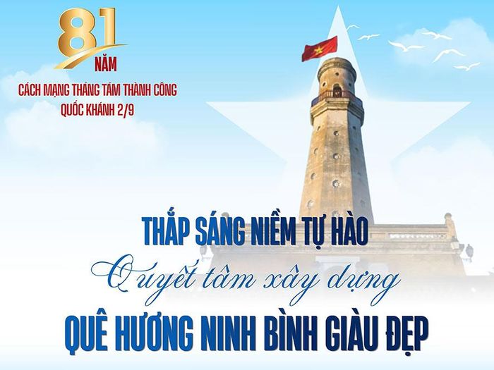 Những ngày mùa Thu lịch sử, không khí mừng Tết Độc lập lan tỏa rộn ràng khắp các xóm làng, phố phường Ninh Bình. Thấm thía giá trị vô giá của hòa bình và độc lập, các tầng lớp nhân dân trong tỉnh, từ những người lính già đến cán bộ cơ sở, người lao động, doanh nhân và thế hệ trẻ đều chung một niềm tin tưởng tuyệt đối vào sự lãnh đạo của Đảng. Biến niềm tự hào ấy thành hành động cụ thể, mỗi người ở từng vị trí công tác đang ngày đêm nỗ lực thi đua lao động, học tập, chung sức đóng góp cho sự phát triển nhanh và bền vững của quê hương.