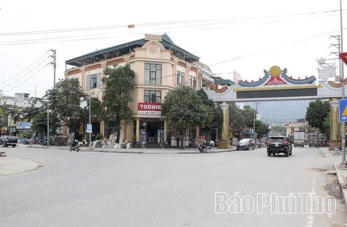 Xã Lạc Thủy sau khi sáp nhập có diện mạo mới.