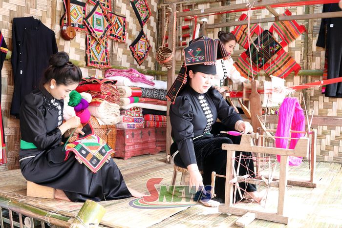 Không gian văn hóa dân tộc Thái xã Bình Thuận.