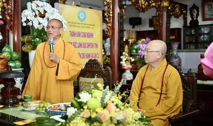 Hòa thượng Thích Quảng Hà sách tấn Tăng Ni an cư
