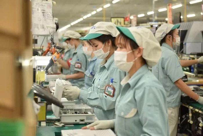 Dòng vốn FDI và sự tham gia vào các chuỗi sản xuất toàn cầu đã tạo ra bước phát triển mạnh mẽ cho công nghiệp và xuất khẩu của Việt Nam. Ảnh: Đức Thanh
