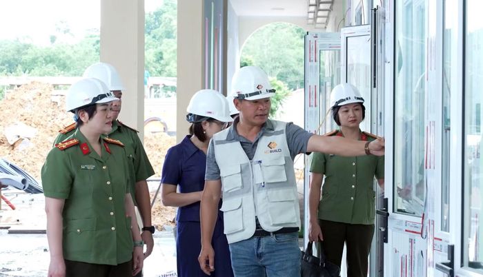 Công an tỉnh Lạng Sơn chủ động phối hợp với các đơn vị liên quan, thường xuyên bám sát, bảo đảm công trình hoàn thành đúng kế hoạch, chất lượng và an toàn...