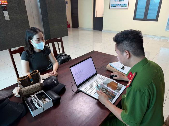 Cơ quan Cảnh sát điều tra Công an tỉnh Phú Thọ làm việc với Đỗ Quý Giang.