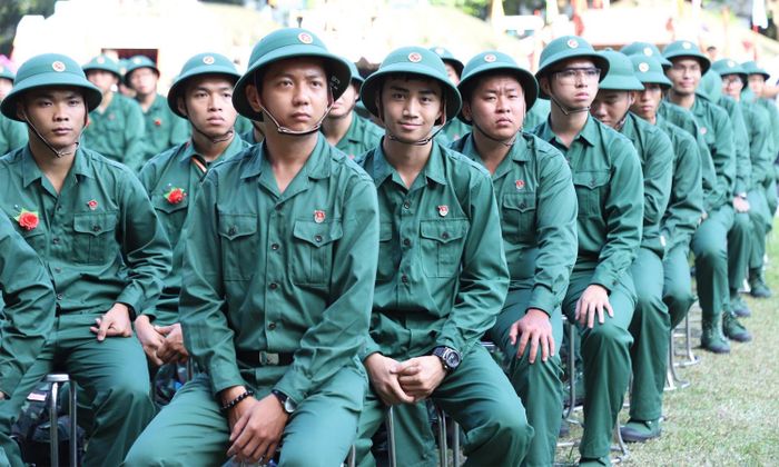 Công dân TP.HCM tại ngày hội tòng quân. (Ảnh: VGP)