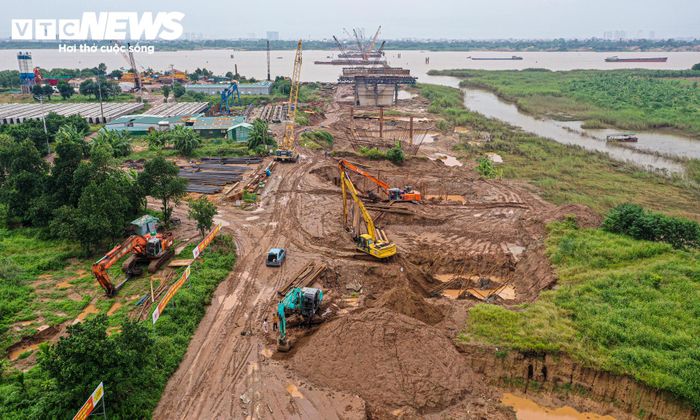 Công tác giải phóng mặt bằng phục vụ dự án tại phường Thượng Cát và xã Thiên Lộc đến nay cơ bản hoàn tất, tạo điều kiện để các nhà thầu tập trung thi công.