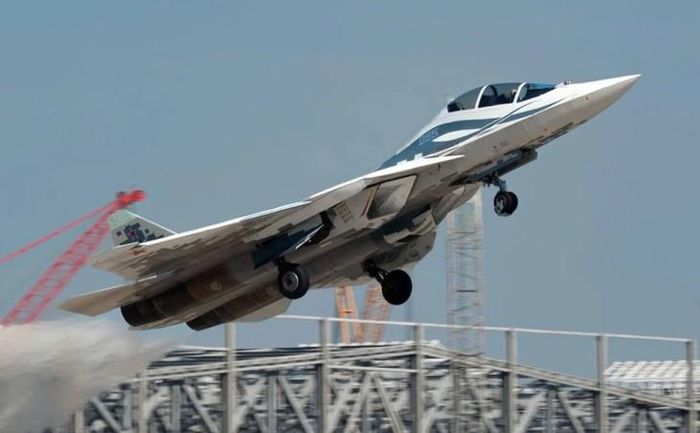 Tiêm kích Su-57D của Nga. (Ảnh: DB)