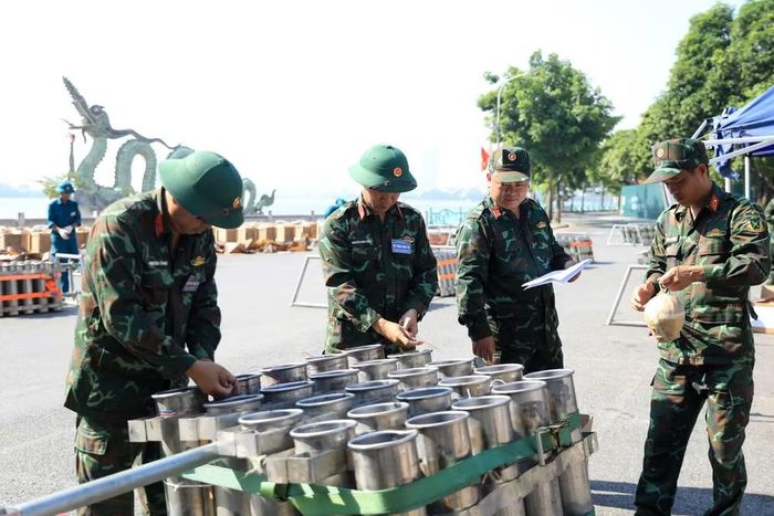 Các lực lượng tiến hành kiểm tra kỹ thuật toàn bộ trận địa