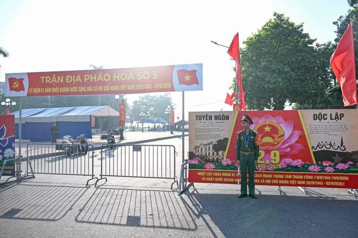 An ninh được thắt chặt quanh điểm bắn pháo hoa