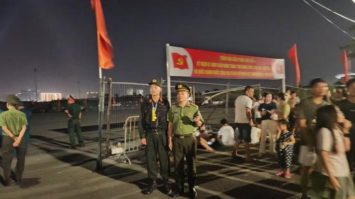 Sẵn sàng cho nhiệm vụ bảo vệ tuyệt đối an ninh an toàn trận địa pháo hoa