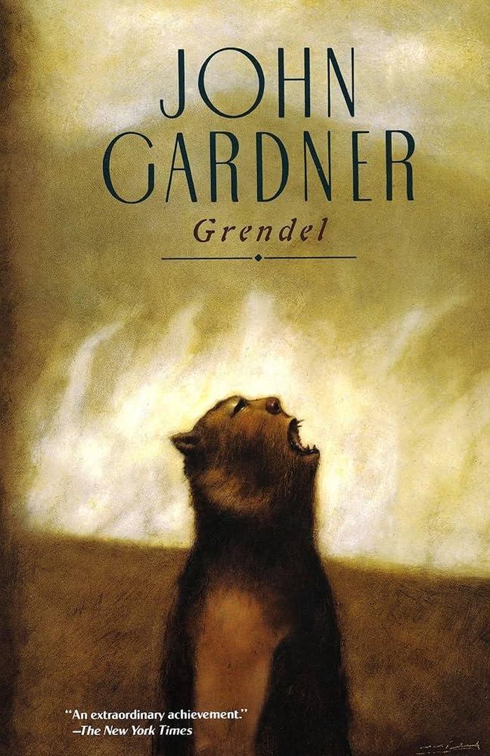  Bìa sách Grendel. Ảnh: Amazon. 