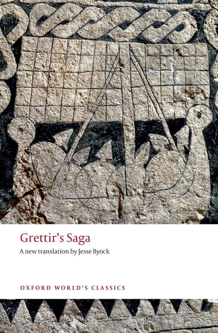  Bìa cuốn Gettir's Saga bản tiếng Anh. Ảnh: Amazon. 
