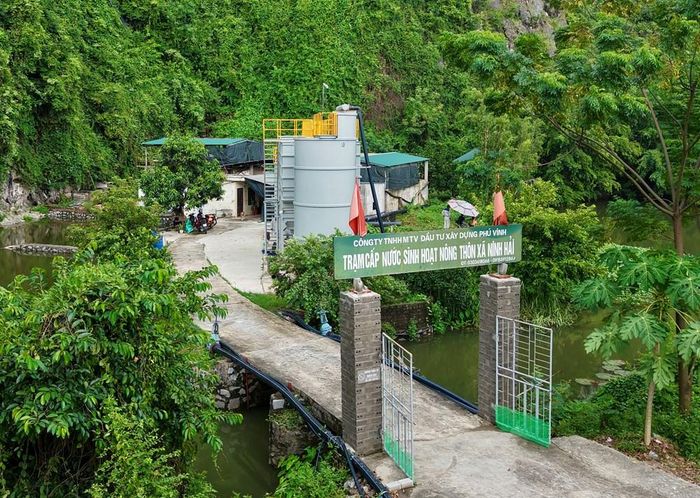 Trạm cấp nước sạch của cựu chiến binh Lê Đức Vinh vừa phục vụ nhân dân vừa góp phần thúc đẩy du lịch khu vực Tam Cốc - Bích Động