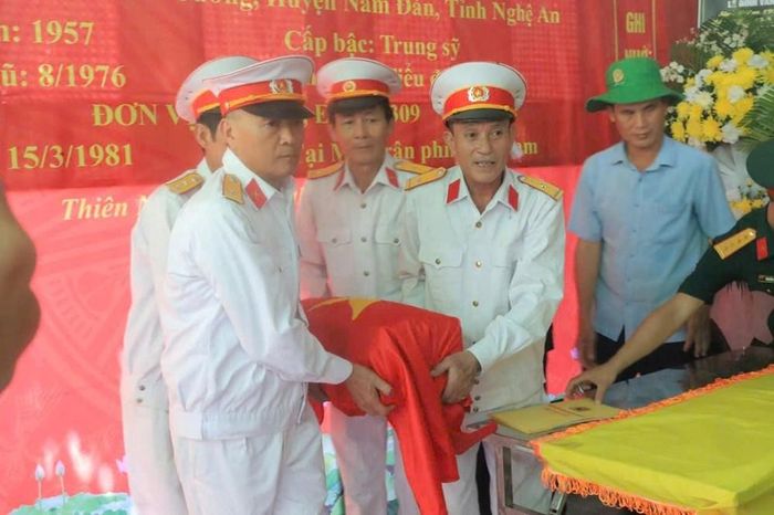 Sau 45 năm yên nghỉ tại Nghĩa trang Liệt sĩ Thành phố Hồ Chí Minh, liệt sĩ Lê Đình Văn đã trở về quê nhà