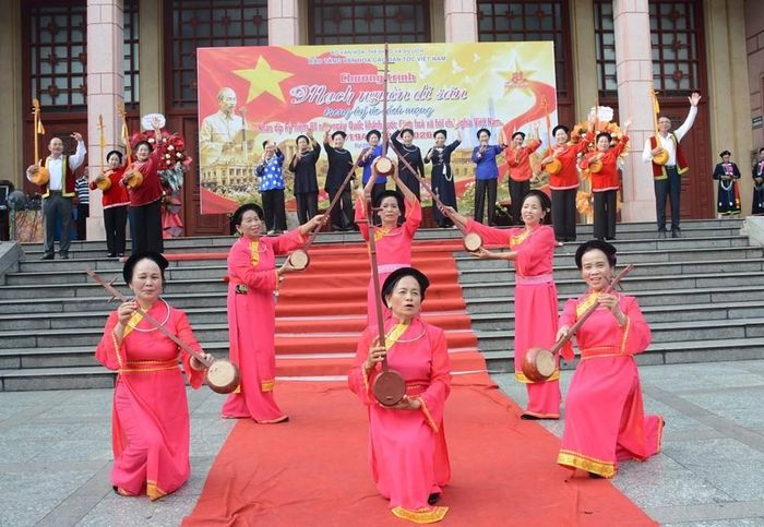 Tiết mục văn hóa dân gian đặc sắc tại chương trình