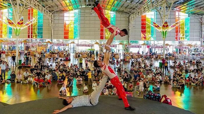 Nhiều hoạt động hấp dẫn tại Suối Tiên trong dịp lễ 2/9. (Ảnh: Suối Tiên cung cấp).