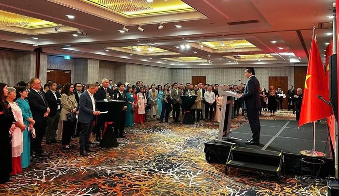 Gần 200 quan khách, đại biểu tham dự Lễ kỷ niệm 81 năm Quốc khánh nước Cộng hòa xã hội chủ nghĩa Việt Nam. (Ảnh: Tổng Lãnh sự quán Việt Nam tại Perth cung cấp).